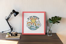 Load image into Gallery viewer, Waterproof Retro Stickers - Be the Sunshine 2.0&quot; x 1.9&quot; Die Cut
