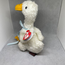 Load image into Gallery viewer, Ty Attic Treasures - Georgette The Duck Plush TLegs Jointed 8.5&quot;
