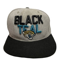 Load image into Gallery viewer, New ERA NFL Jaguars black teal football 7.25 Baseball Cap Hat (pre-owned)
