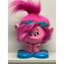 Load image into Gallery viewer, 2016 Poppy Troll Styling Station Head with Groovy Blue Headband (Pre-owned)
