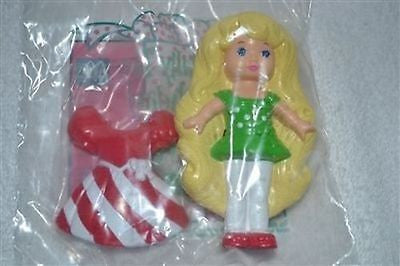 McDonald's 1993 Polly Pocket Totally Toy Holiday Lil Miss Candi Stripe Doll