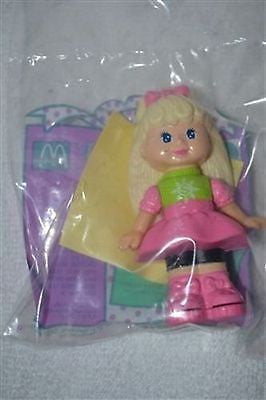 McDonald's 1993 Totally Toy Holiday Sally Secrets Paper Punch Doll