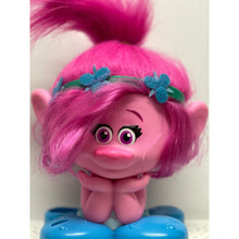 Load image into Gallery viewer, 2016 Poppy Troll Styling Station Head with Groovy Blue Headband (Pre-owned)
