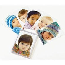 Load image into Gallery viewer, Lion Brand Yarn Babies 12 Blank Greeting Cards With 6 Knit Patterns

