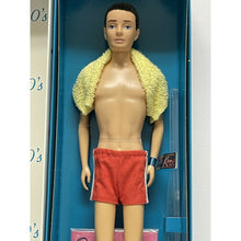 Load image into Gallery viewer, Mattel 2006 45th Anniversary Ken Doll #J0953 Swim Trunks and towel Cool

