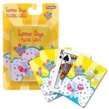 Load image into Gallery viewer, Schylling Summer Bugs Playing Cards with storage tin
