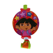 Load image into Gallery viewer, Nickelodeon Dora Star Catcher Blowouts Horns - 8 Count Party Favors
