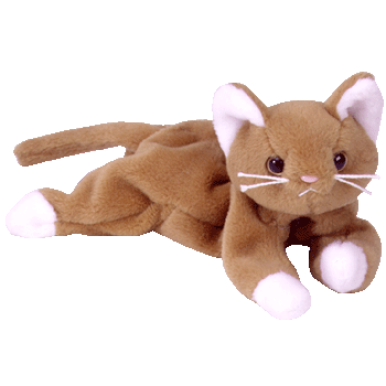 Ty Beanie Babies Nip the Cat (Retired) canadian tags