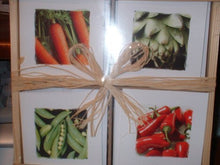 Load image into Gallery viewer, Garden Vegetable Greetings Mini Notes With Envelopes
