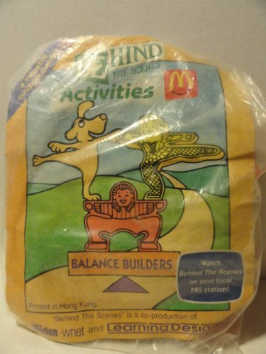 McDonald's 1992 Vintage Behind the Scenes Activities Balance Builders Toy