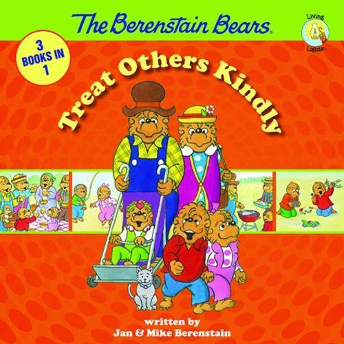 The Berenstain Bears Treat Others Kindly 3 Books In 1 Zondervan (Pre-Owned)