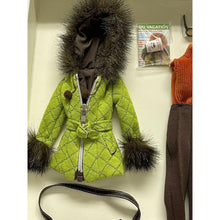 Load image into Gallery viewer, Mattel 2004 Skiing Vacation Fashion Model Collection Ski Jacket, Sassy Boots Purse
