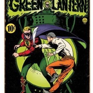 Vandor Green Lantern DC Comic Book Cover Heavy Gauge Metal Sign