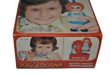 Load image into Gallery viewer, 1973 Raggedy Ann Battery Powered Tooth Brush Set Bobbs Merrill Co (Pre-owned)
