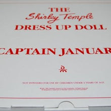 Load image into Gallery viewer, Captain January Danbury Mint Shirley Temple Doll Dress-Up Costume (Pre-owned)
