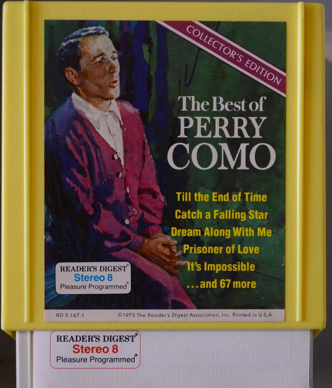 1975 Perry Como Readers Digest 8-Track Cartridge (Set Of 3)
