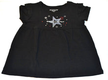 Load image into Gallery viewer, American Girl Place New York Black Fashion Short sleeves Tunic Top 18/20
