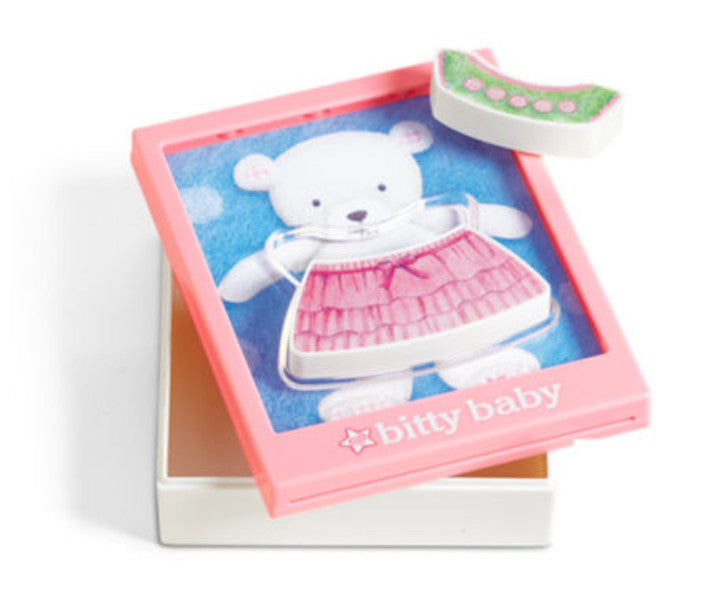 American Girl Bitty Baby Pink Dress-up Fun Puzzle Box Toy
