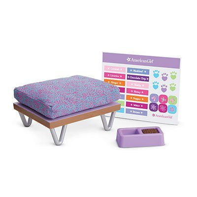My American Girl Pets Sleep And Snack Bed Play Set