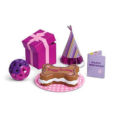 American Girl Happy Birthday Hat Pet Party Play Accessory Set