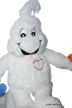 Load image into Gallery viewer, Build-A-Bear 2014 Spooky Boo-Rific White Ghost with Heart Plush
