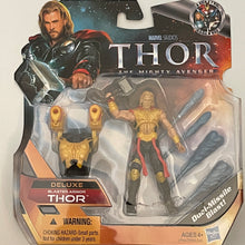 Load image into Gallery viewer, Hasbro 2011 Thor Deluxe Blaster Armor Thor Dual-Missle Action Figure
