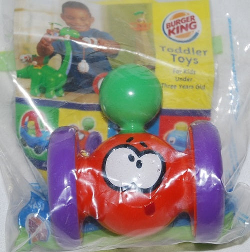Burger King 2011 Toddler Toy - Little Tikes - Wheelie Wobbler Roller