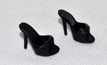 Load image into Gallery viewer, Barbie Basics Fashion - Black High Heels Pump Sandle Shoe
