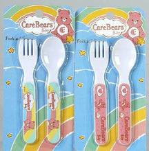 Load image into Gallery viewer, Care Bears Fork and Spoon Utensil Set (Choose Color)
