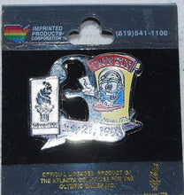Load image into Gallery viewer, Vintage USA 1996 Izzy Atlanta Olympic Pin - Day 3 (7-21-1996) Pinback
