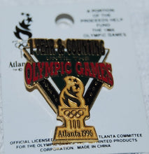 Load image into Gallery viewer, Vintage USA Collector 1996 Atlanta Olympic Pin - 1 Year &amp; Counting Pinback
