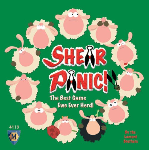 Shear Panic! The Best Game Ewe Ever Herd! Mayfair Games Ages 10+