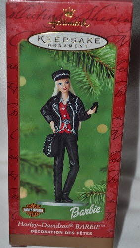 Hallmark Keepsake 1999 Harley-Davidson Barbie Doll Ornament