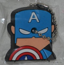 Load image into Gallery viewer, Cartoon Superhero Comics Rubber Key Covers  Keychain
