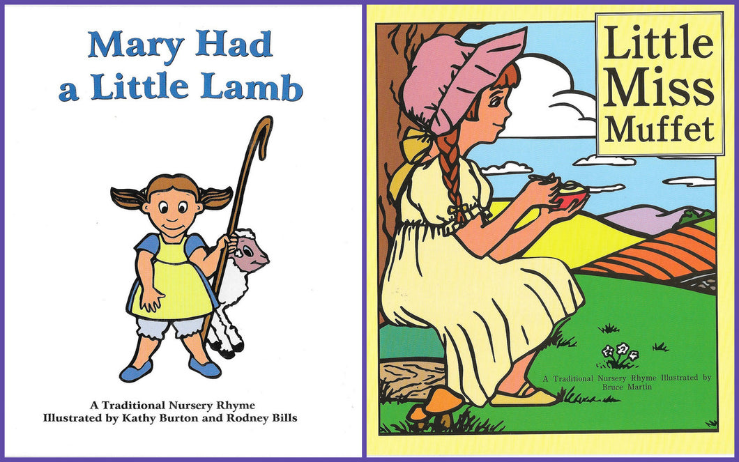 Mary Had A Little Lamb And Little Miss Muffet Paperback Books
