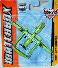 Load image into Gallery viewer, Matchbox 2012 SB94 Drone Green Airplance MBX Sky Busters (60th Anniv Ed) #W5328

