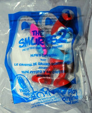 Load image into Gallery viewer, McDonald&#39;s 2013 The Smurfs 2 Movie Papa Crystal Smurf Toy #1
