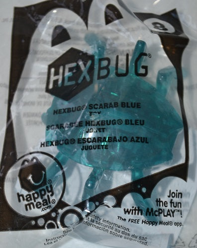 McDonald's 2014 Hexbug Scarab BlueToy #8