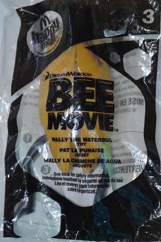 McDonald's 2007 Dreamworks Bee Movie Wally The Waterbug Toy #3