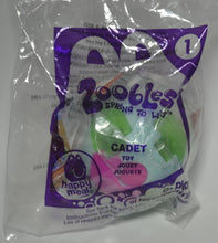 Load image into Gallery viewer, McDonald&#39;s 2012 Happy Meal Zoobles! Spring To Life Cadet Toy #1
