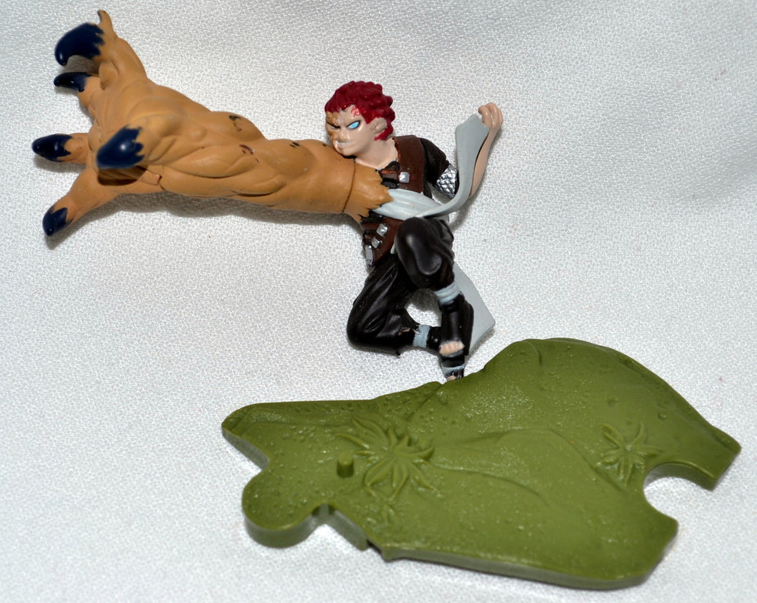 Mattel Mini Naurto Tree Diorama Gaara #8 of 10 Figure Series 2 No box