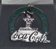 Load image into Gallery viewer, Vintage Balfour Coca Cola Atlanta 1996 Centennial Olympic Games Pinback 396/5000
