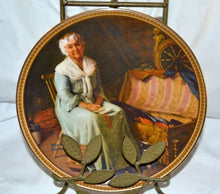 Load image into Gallery viewer, Vtg Bradford Exchange Norman Rockwell Plate 1984 Reminiscing In The Quiet 8.5" (Pre-owned)
