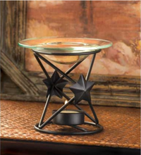 Load image into Gallery viewer, Black Lone Star Oil Warmer Fragrance Holder
