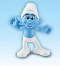 Load image into Gallery viewer, McDonald&#39;s 2013 Smurfs 2 Crazy Smurf Toy #12
