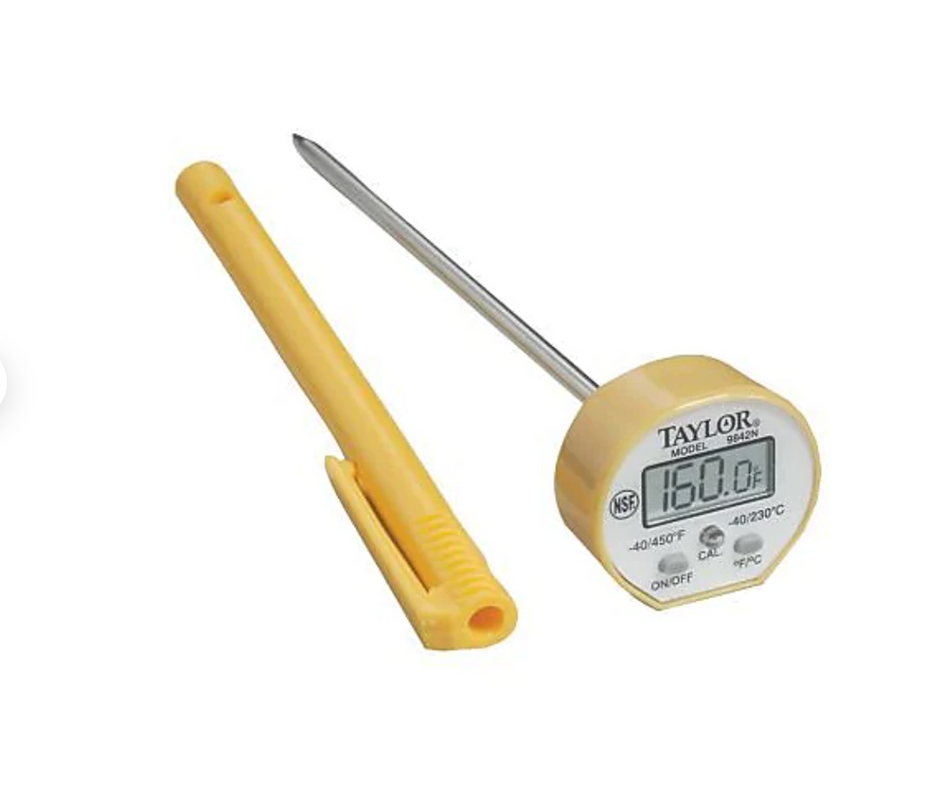 Taylor Pro Waterproof Instant Read Thermometer #9842N