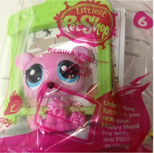 Load image into Gallery viewer, McDonald&#39;s 2015 Littlest Pet Shop LPS Regina Vogel Pink Panda Toy #6
