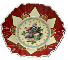 Load image into Gallery viewer, Villeroy &amp; Boch Christmas Toy&#39;s Fantasy Drummer Girl Candy Bowl #3876
