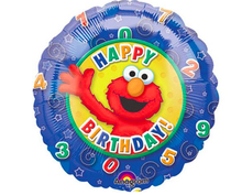 Load image into Gallery viewer, Happy Birthday Elmo 18" Foil Mylar Balloon Birthday
