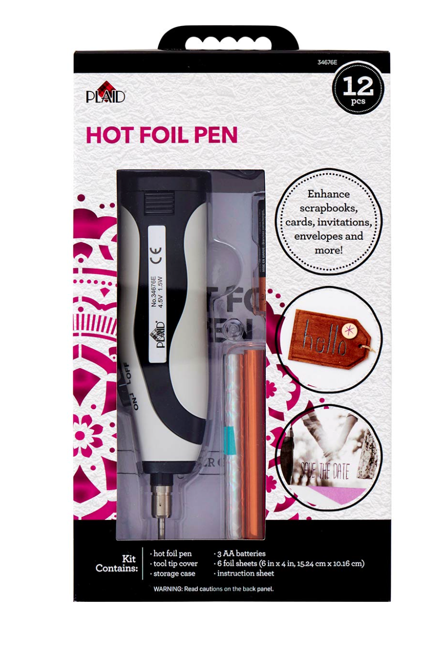 Plaid ® Hot Foil Pen, 12 pc. - 34676E
